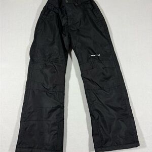 Arctix Youth Snow Ski Pants Size Medium Black Insulated Adjustable Waist